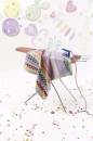 Knitting set Baby planket MERINO 120 with knitting instructions in garnwelt box in size ca 60 x 70 cm