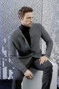 Knitting instructions Mens cardigan 224-19 LANGYARNS CASHMERE LACE as download