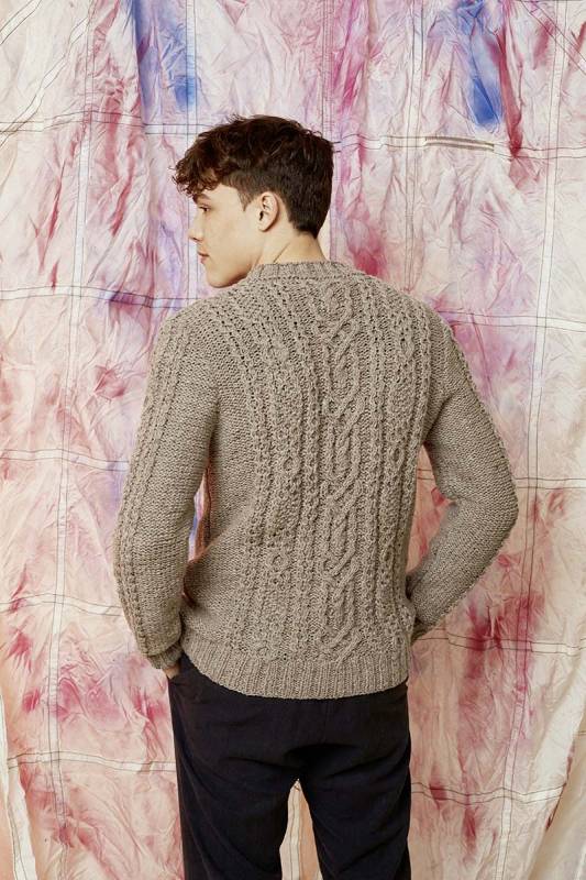Knitting instructions Mens sweater 261-59 LANGYARNS GORDON as download