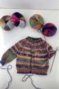 Knitting instructions Babycardigan, top-down-knitting 990-198 LANGYARNS MILLE COLORI BABY as download