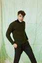 Knitting set Mens sweater  with knitting instructions in garnwelt box in size S