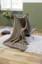 Knitting set Blanket  with knitting instructions in garnwelt box in size ca 180 x 180 cm
