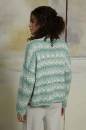 Knitting set Sweater SNOWFLAKE with knitting instructions in garnwelt box in size S