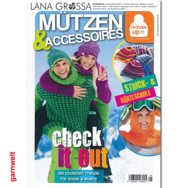 Lana Grossa Mtzen & Accessoires 5  Strickzeitschrift mit Strickanleitungen