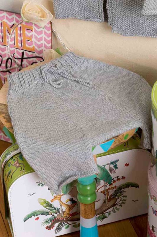 Hose - Lang Yarns Baby Cotton - Strickset mit Anleitung in garnwelt-Box 62